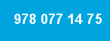 978 077 14 75 978 077 14 75